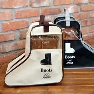 Tas sepatu boots pendek ( short ankle ) shoes bag short ankle