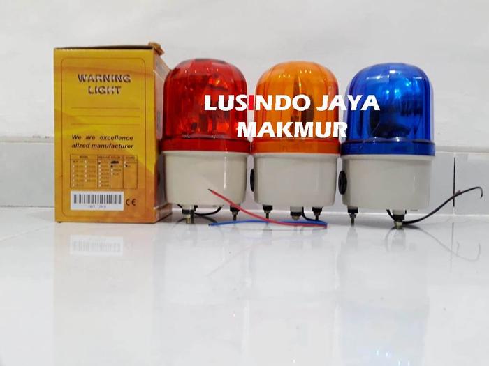 Gambar Lampu Rotary Warning Light with Buzzer 4" - Merah dari Lusindo Jaya Makmur Kota Surabaya Tokopedia