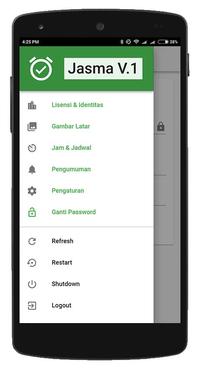Gambar Software jam sholat masjid digital menggunakan TV LED Versi Standart dari Jasma Digital Kab. Sleman 4 Tokopedia