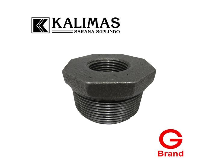 Gambar Vlok Ring Hitam Besi d. 3/4" x 1/2" Drat BSPT (G) dari kalimas.online Kota Administrasi Jakarta Pusat Tokopedia