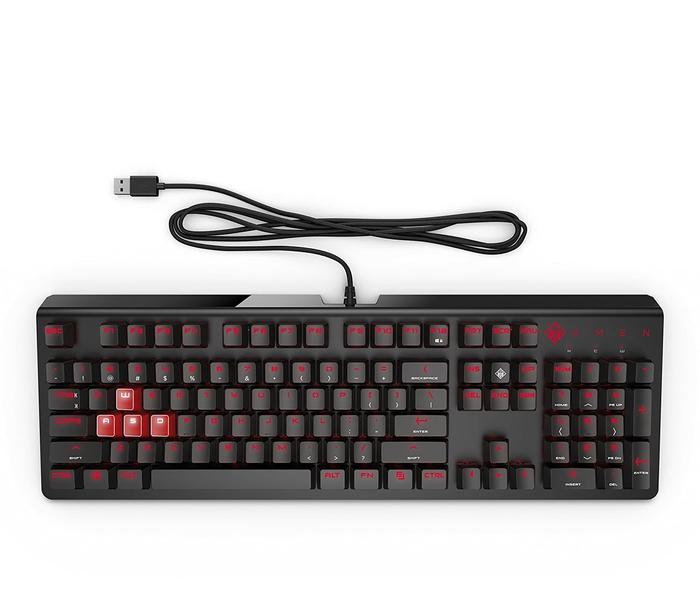 Gambar Keyboard HP Omen 1100 Mechanical Gaming Keyboard dari Originae Shop Kota Administrasi Jakarta Pusat Tokopedia