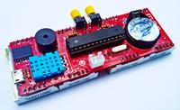 Gambar PCB jam digital 7 segment 1 Inch + suhu + humidity SUPPORT ARDUINO UNO dari bmzstorejogja Kab. Sleman 4 Tokopedia