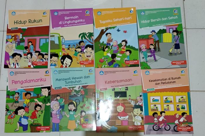 Jual Buku pelajaran SD tematik kelas 2 tema 12345678 revisi 2017 - Kota ...