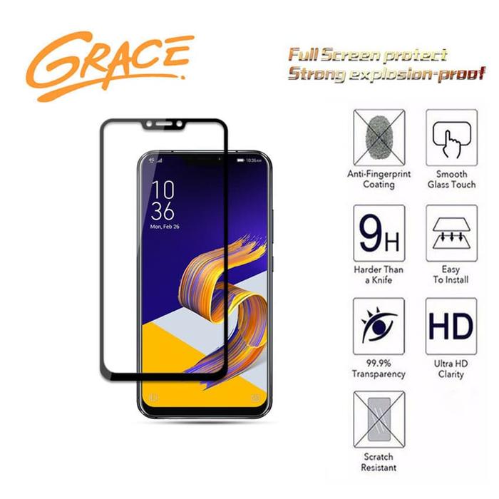 Gambar Grace Asus Zenfone 5 2018 / ZE620KL -6.2 inch - 2.5D Full Screen-Hitam dari Mentari Grasindo Teknik Kota Administrasi Jakarta Barat Tokopedia