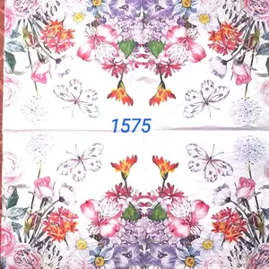 Napkin decoupage