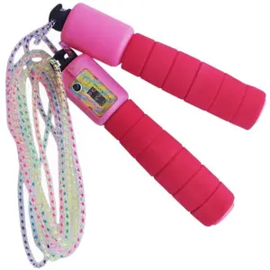 Tali Skipping Hitung Otomatis Jump Rope Counter - Pink