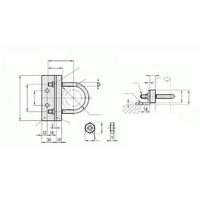 Gambar U-Bolt Stainless Steel 304 3/8" x 2-1/2" + 2 Mur dari Multi Baja Kota Administrasi Jakarta Barat 3 Tokopedia