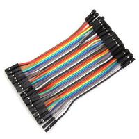 Gambar Kabel Jumper Arduino Dupont Pelangi 10cm Female to Female 1 lbr isi 40 dari raftechbandung Kota Bandung 2 Tokopedia