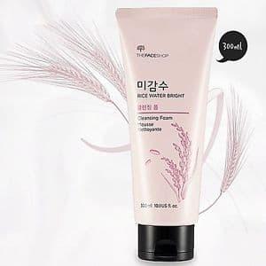 Gambar Face Shop Rice Water Bright Cleansing Foam dari CnL Beauty Shop Kota Bandung Tokopedia