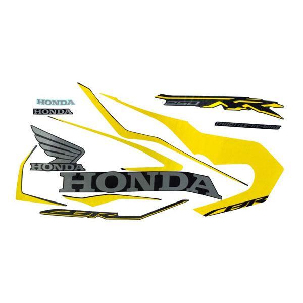 Gambar Sticker Body Kanan Grey Honda CBR 250RR 871X0K64N00ZAR dari Honda Cengkareng Kota Tangerang Tokopedia