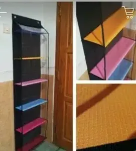 Rak Tas Gantung Resleting Rainbow HBO HBOZ Hanging Bag Organizer ziper