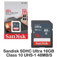 Gambar Memory Sandisc Ultra 16GB Class 10 80mpbs dari WINS OFFICIAL STORE Kota Administrasi Jakarta Utara 1 Tokopedia