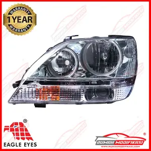 HEAD LAMP - LEXUS RX300 1999-2003 - EAGLE EYES - ANGELEYES - CHROME