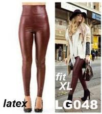 Gambar Legging Latex Doff Black Hitam Kulit dari funfashionstore_NEW Kota Bandung 5 Tokopedia