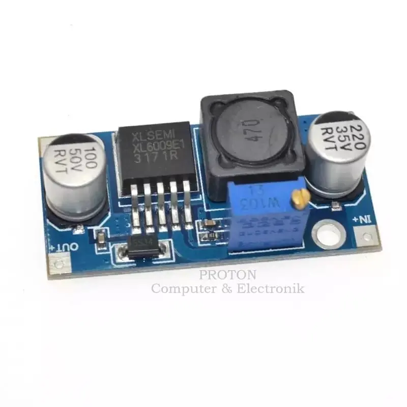 Modul DC to DC step up boost inverter XL6009 in 3V-30V out 3.5-44V 3A 1