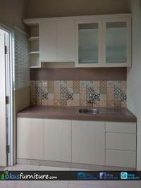 Gambar Kitchen set hpl minimalis dari Fokus furniture Kota Depok 1 Tokopedia