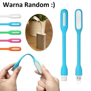 Senter Lampu LED USB Flexible / Fleksibel / Sikat Gigi / Elastis Mini