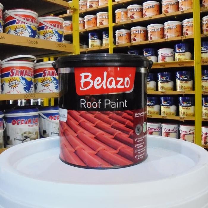 Gambar Cat Genteng Belazo Roof Paint 2.5 Liter dari Warna Abadi Bogor Kota Bogor Tokopedia