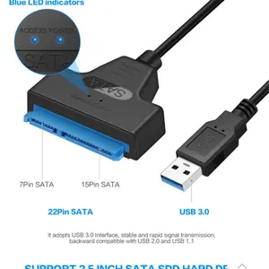 Kabel sata 3 to usb 3.0 2.5 in hdd ssd