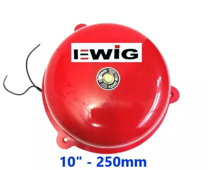 Round Alarm Baby Bell Kring 10" (250mm) / Round Bell / Alarm Listrik