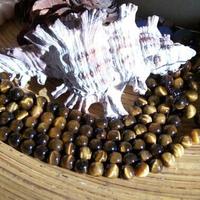 Gambar Bahan craft batu alam Tiger EYE 10mm bahan gelang dari bengkel craft Kota Administrasi Jakarta Barat 3 Tokopedia