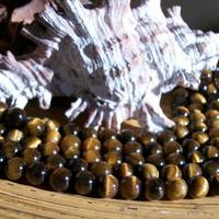 Gambar Bahan craft batu alam Tiger EYE 10mm bahan gelang dari bengkel craft Kota Administrasi Jakarta Barat 2 Tokopedia