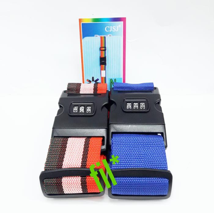 Gambar Gembok Tali Koper / Luggage Strap / Belt with combination Lock dari Nican99 Kota Administrasi Jakarta Pusat Tokopedia