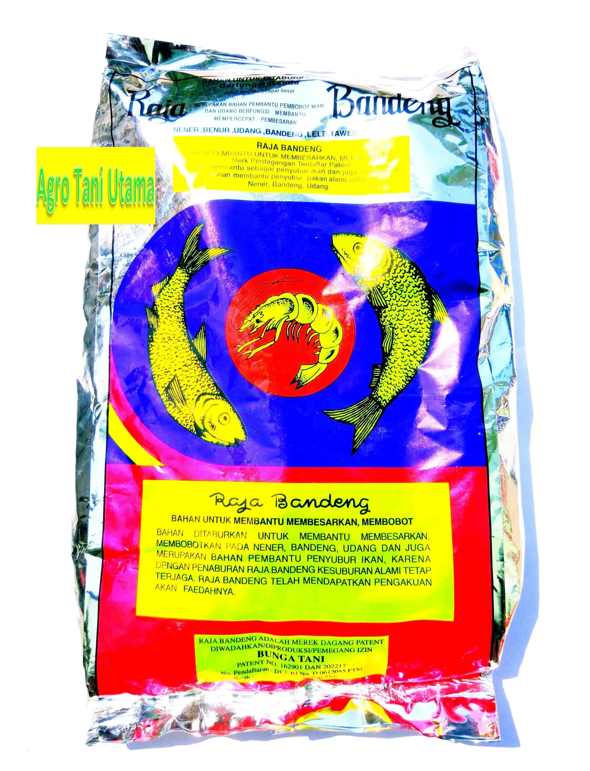 Raja Bandeng Probiotik Ikan Penumbur Plankton 2.5kg untuk Meningkatkan Kualitas Produksi Ikan Udang