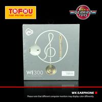 Gambar Remax WK Design Handsfree Music Earphone Headset WE300 Gold Resmi Mura dari GERARD TOYS Kota Bekasi 1 Tokopedia