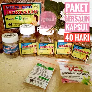 PAKET BERSALIN LENGKAP 40 Hari KAPSUL