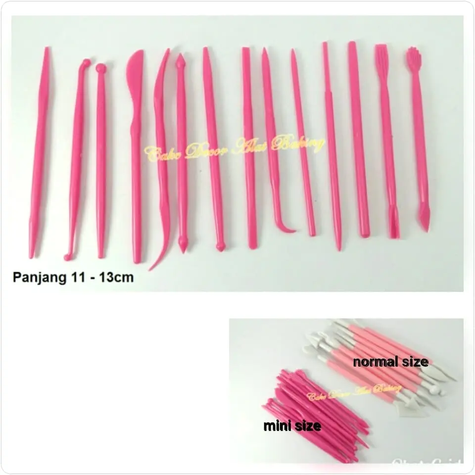 Mini Fondant Modelling Tools 14pcs
