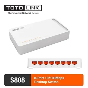 TOTOLINK S808 SWITCH 8PORT 10/100