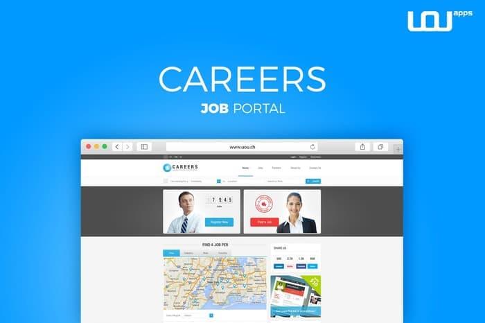 Gambar Template CAREERS JOB PORTAL & CANDIDATES DB TEMPLATE Web dari Impodio Kota Tangerang Selatan Tokopedia