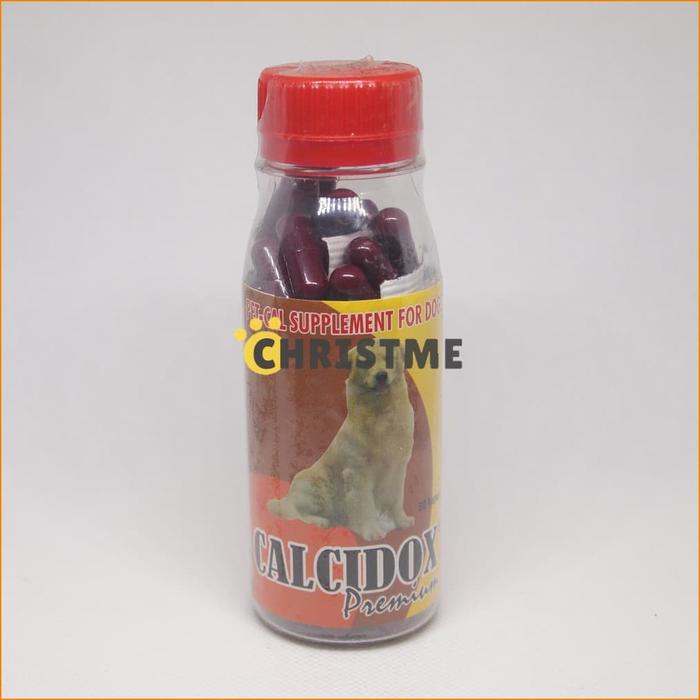 Gambar CALCIDOX premium 60 capsul - Calcium (kalsium) Untuk Anjing dari Christme Kota Semarang Tokopedia