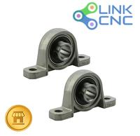 Gambar Bracket Bearing KP08 Bore 8mm Pillow Block Bearing CNC Part - 8 MM dari LINK CNC Kota Padang 2 Tokopedia