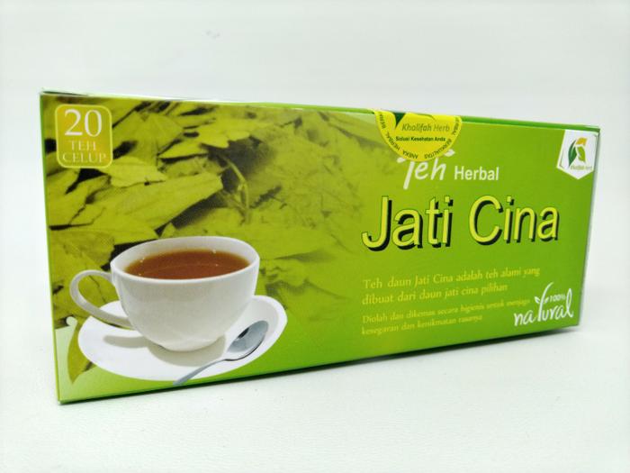 Gambar Teh Celup Herbal Daun Jati Cina - Herbal Pelangsing dari Alif Herbal Store Kota Bekasi Tokopedia