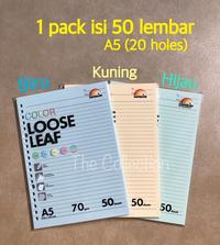 Gambar Kertas File Isi Ulang Paperline A5 isi 50 lembar Colour 20 ATK0600PL - Kuning dari Toko Online Jempol Kota Administrasi Jakarta Pusat 1 Tokopedia