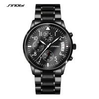 Gambar Jam Tangan Pilot Unik Cowo Sinobi Black Chronograph Murah dari Tali Jam Tangan com Kota Tangerang Selatan 1 Tokopedia