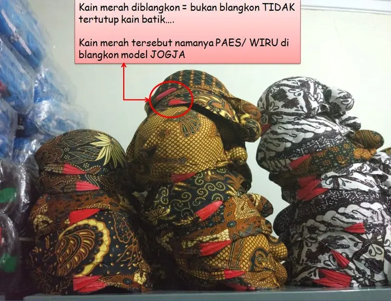 Baju Kostum Adat Jawa Surjan Lurik SET Blangkon Kain Bawahan Anak 1