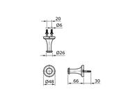 Gambar TOTO Robe Hook TX704C3B Original dari kamarmandiku.com Kota Administrasi Jakarta Timur 4 Tokopedia