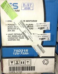 Gambar Aki Mobil GS astra 75D31R 12V 75Ah N70Z PREMIUM KHUSUS GOJEK 09525 dari Jasutra Motor Kab. Bekasi 2 Tokopedia