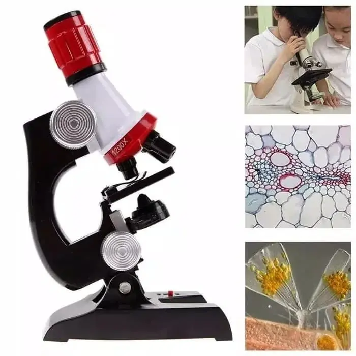 Mikroskop anak 100x- 1200x, education,Microscope for childern belajar