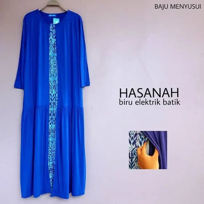 MAMIGAYA Gamis Menyusui - Hasanah | Gamis Menyusui | Nursing Wear