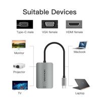 Gambar CGK Adapter USB Type C to HDMI VGA Thunderbold 3 MHL Converter - THC dari XLink Jakarta Kota Administrasi Jakarta Barat 5 Tokopedia