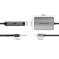 Gambar CGK Adapter USB Type C to HDMI VGA Thunderbold 3 MHL Converter - THC dari XLink Jakarta Kota Administrasi Jakarta Barat 2 Tokopedia