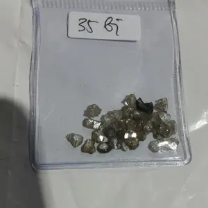 Berlian Intan Batu Mulia Permata Natural Asli Diamond Rough Cutting