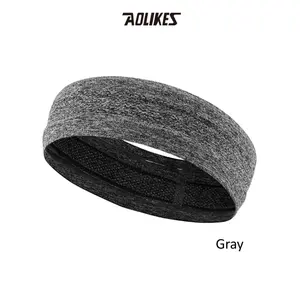 Aolikes 2103 Silicon Headband Sweatband Sport Running - GRAY