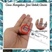 Gambar Cincin Ganda Permata berlian wanita Premium Stainless steel - Perak, 8 dari GAWUNG CLASSIC Kota Administrasi Jakarta Timur 5 Tokopedia