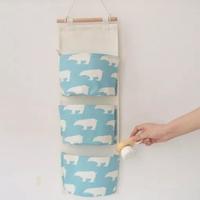 Gambar Rak gantung 3 susun - rak dinding 3 pouch kanvas F71 dari Kepko Shop Kota Administrasi Jakarta Barat 3 Tokopedia