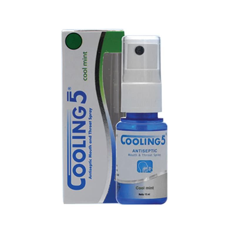 COOLING 5 SPAY 15 ml|Meredakan Nyeri Akibat Sariawan|Sakit Tenggorokan